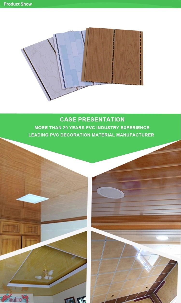 PVC Lamination Ceiling PVC Ceiling and Wall Panel Plastic Board